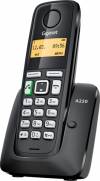 GIGASET A220 BLACK ,Ασύρματο τηλέφωνο GIGASET A220 BLACK ,Ασύρματο τηλέφωνο